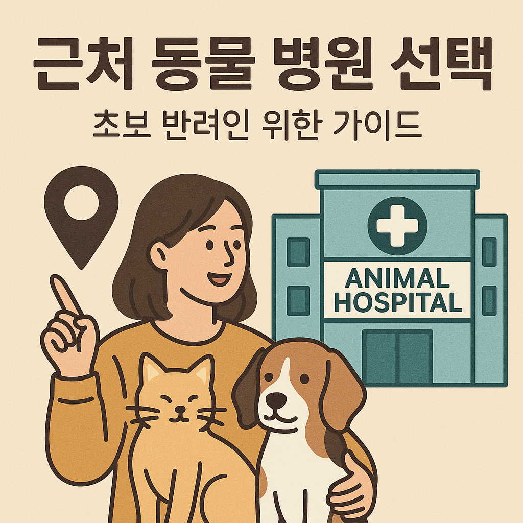 근처 동물 병원
